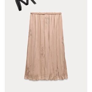 Elegant Tan Skirt